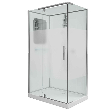 Душевая кабина Grossman Classic GR172QL 120х80 прямоугольная без крыши ориентация левая